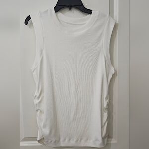White House Black Market Ivory Tank Top